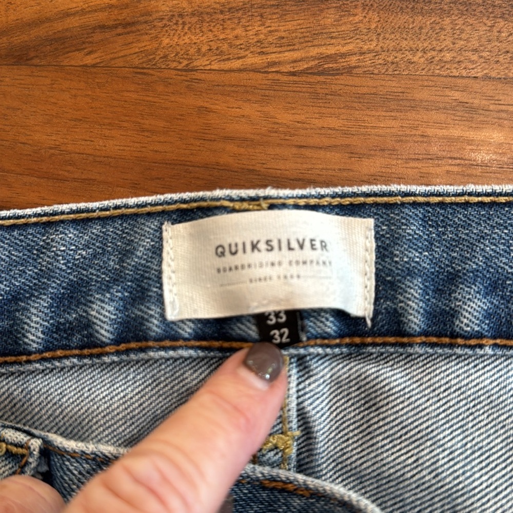 Men’s Quiksilver Denim Jeans - Picture 4 of 15